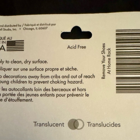 Wall Decal - Please Remove Your Shoes - Black - Picture 3 of 3